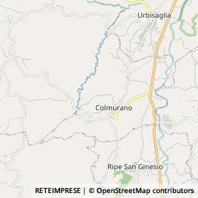 Mappa Colmurano