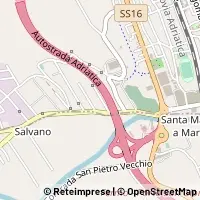 Hartă Porto San Giorgio