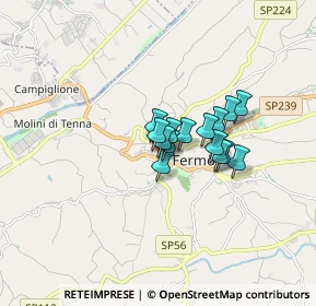 Mappa Via Augusto Murri, 63900 Fermo FM, Italia (1.00933)