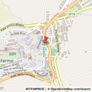 Mappa Via Roma,  50, 63023 Fermo, Fermo (Marche)