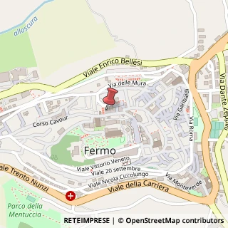 Mappa Corso Cefalonia, 69, 63900 Fermo, Fermo (Marche)