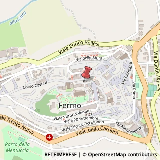 Mappa Via Sabbioni, 10, 63900 Fermo, Fermo (Marche)