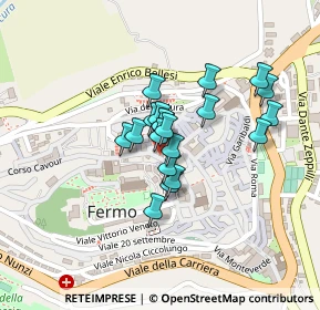 Mappa Via Recanati, 63900 Fermo FM, Italia (0.15)
