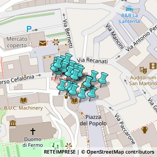 Mappa Via Recanati, 63900 Fermo FM, Italia (0)