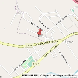 Mappa Via G. Battista Morgagni, 28, 63823 Porto San Giorgio, Fermo (Marche)