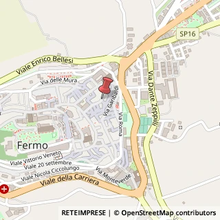 Mappa Via Goffredo Mameli, 19, 63900 Fermo, Fermo (Marche)