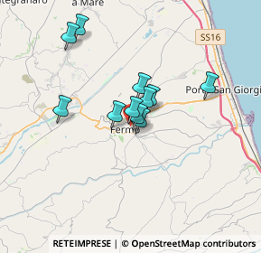 Mappa Via di Nello, 63900 Fermo FM, Italia (2.53273)