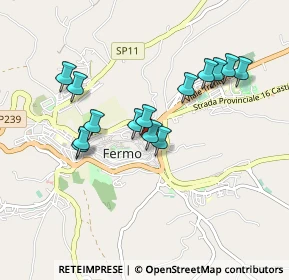Mappa Via di Nello, 63900 Fermo FM, Italia (0.83214)