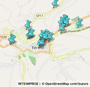 Mappa Via di Nello, 63900 Fermo FM, Italia (0.826)