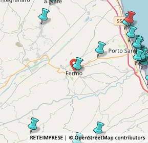 Mappa Via Don Ernesto Ricci, 63900 Fermo FM, Italia (6.8025)