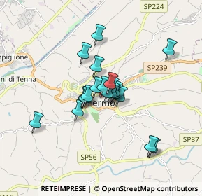 Mappa Via Don Ernesto Ricci, 63900 Fermo FM, Italia (1.187)