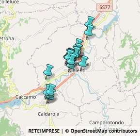 Mappa Via S. Giovanni, 62020 Belforte del Chienti MC, Italia (1.0205)