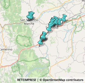 Mappa Via S. Giovanni, 62020 Belforte del Chienti MC, Italia (5.636)