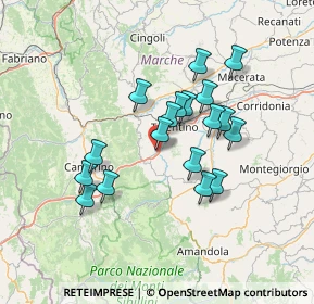 Mappa Via S. Giovanni, 62020 Belforte del Chienti MC, Italia (12.26278)