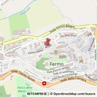 Mappa Corso Cavour, 39, 63900 Fermo, Fermo (Marche)