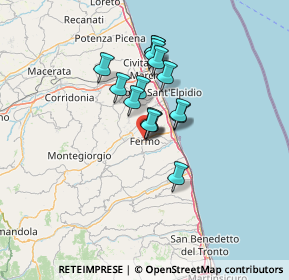 Mappa L.go Raffaele Ciferri, 63900 Fermo FM, Italia (9.44067)