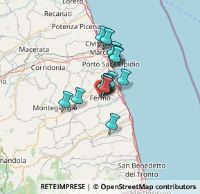 Mappa L.go Raffaele Ciferri, 63900 Fermo FM, Italia (7.99353)