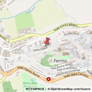 Mappa Corso Cavour, 51, 63900 Fermo, Fermo (Marche)