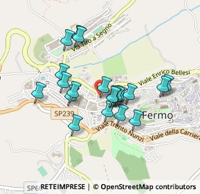 Mappa Viale Filippo Corridoni, 63900 Fermo FM, Italia (0.38)