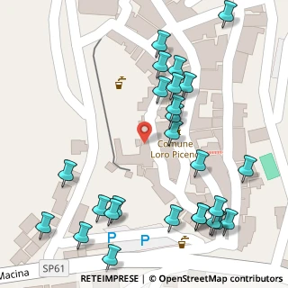 Mappa Piazza Giacomo Matteotti, 62020 Loro Piceno MC, Italia (0.08077)