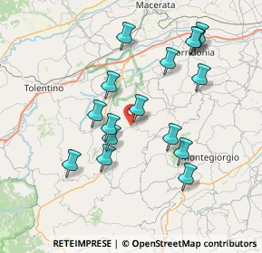 Mappa Piazza Giacomo Matteotti, 62020 Loro Piceno MC, Italia (7.43875)