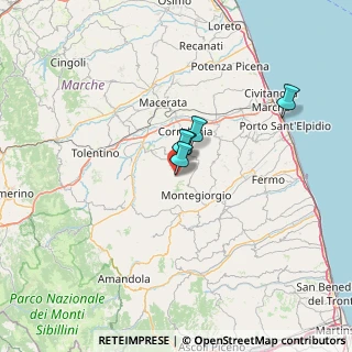 Mappa Zona Industriale Piani d'Ete, 63834 Massa Fermana FM, Italia (38.74333)