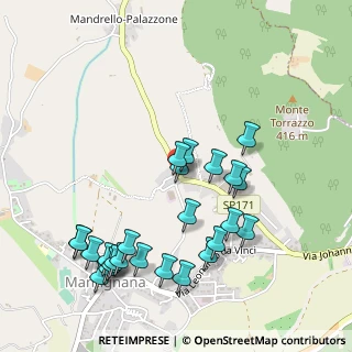 Mappa Via Guido Guinizzelli, 06073 Corciano PG, Italia (0.5784)