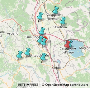 Mappa Via della Grotta, 53045 Montepulciano SI, Italia (13.94727)