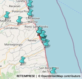 Mappa P.za Manzoni, 63822 Porto San Giorgio FM, Italia (14.51083)