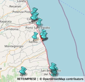 Mappa P.za Manzoni, 63822 Porto San Giorgio FM, Italia (18.04529)