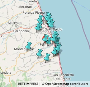 Mappa , 63900 Fermo FM, Italia (10.0245)