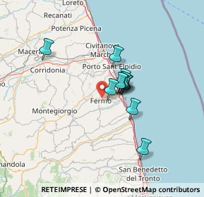 Mappa , 63900 Fermo FM, Italia (9.37455)