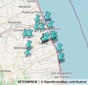 Mappa , 63900 Fermo FM, Italia (10.167)