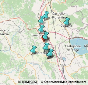 Mappa Via Massa Carrara, 53049 Torrita di Siena SI, Italia (10.57)