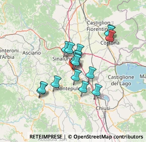 Mappa Via Massa Carrara, 53049 Torrita di Siena SI, Italia (10.88313)