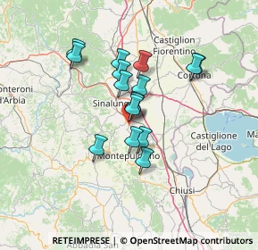 Mappa Via Massa Carrara, 53049 Torrita di Siena SI, Italia (10.55)