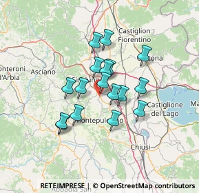 Mappa Via Massa Carrara, 53049 Torrita di Siena SI, Italia (10.58588)