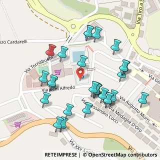 Mappa Parcheggio Via Beni, 63900 Fermo FM, Italia (0.11111)