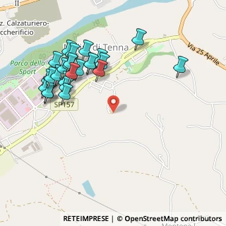 Mappa Strada Comunale Misericordia, 63900 Molini di Tenna FM, Italia (0.57308)