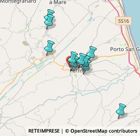 Mappa Via Gigliucci Porzia e Valeria, 63900 Fermo FM, Italia (2.65909)