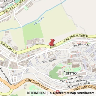 Mappa Via Enrico Bellesi, 9, 63900 Fermo, Fermo (Marche)