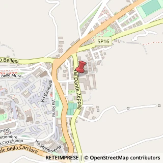 Mappa Via Dante Zeppilli, 10, 63900 Fermo, Fermo (Marche)