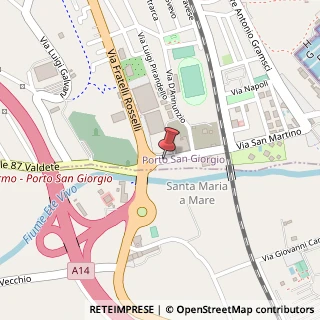 Mappa Via Solferino, 43, 63822 Porto San Giorgio, Fermo (Marche)