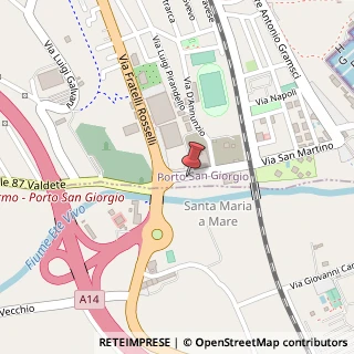 Mappa Via Solferino, 29, 63822 Porto San Giorgio, Fermo (Marche)