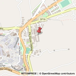 Mappa Via Dante Zeppilli, 18, 63900 Fermo, Fermo (Marche)