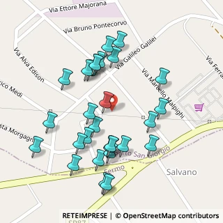 Mappa Via Evangelista Torricelli, 63822 Porto San Giorgio FM, Italia (0.11724)