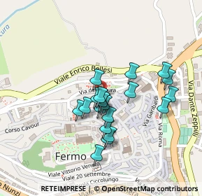 Mappa Via Bernetti, 63900 Fermo FM, Italia (0.1815)