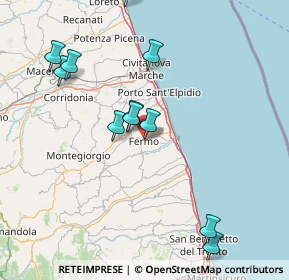 Mappa Via Bernetti, 63900 Fermo FM, Italia (17.13182)