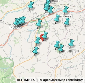 Mappa 62020 Loro Piceno MC, Italia (9.0565)