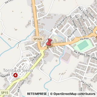 Mappa Via Giuseppe Mazzini, 12, 53049 Torrita di Siena, Siena (Toscana)